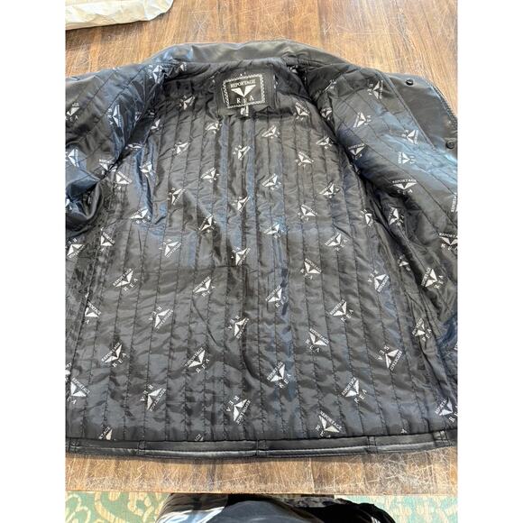 NEW "REPORTAGE" Leather Jacket, Made in Italy, Womens,Biker,Goth,FINAL SALE!!!! - Picture 12 of 16